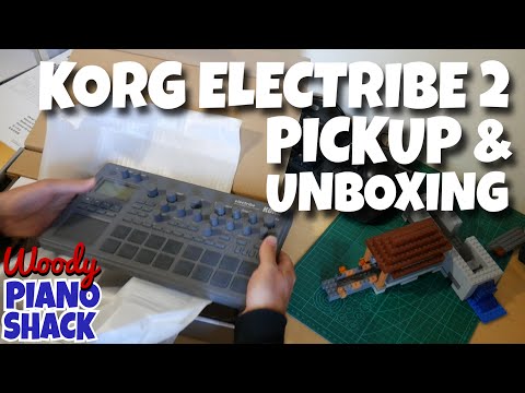 Korg Electribe 2 Demo & Review 01 - Pickup, unboxing and first impressions