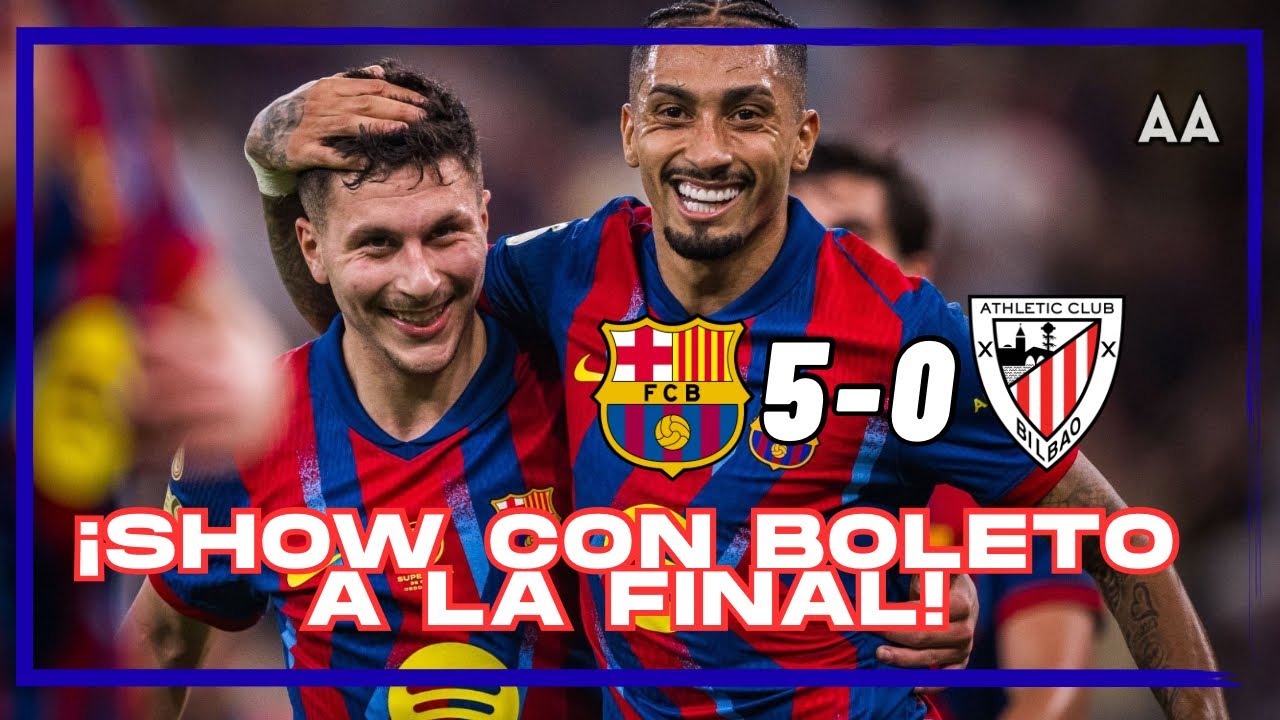 ¡Victoria con BAILE incluido! Barcelona selló su boleto para la final de la Supercopa de España 