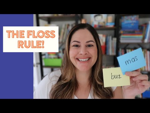 How to Teach the FLOSS Rule // Spelling Rule with double ending letters (FF, LL, SS, ZZ)