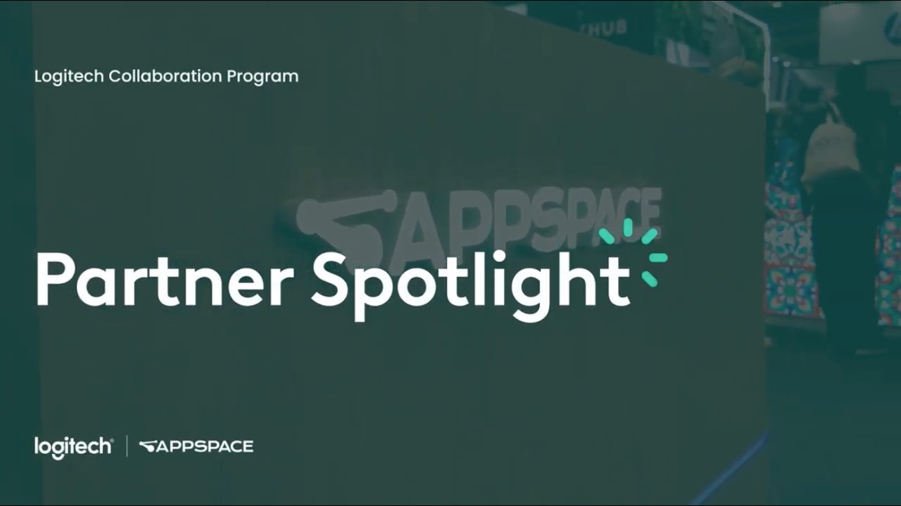 Logitech Collaboration Program Partner Spotlight: Appspace