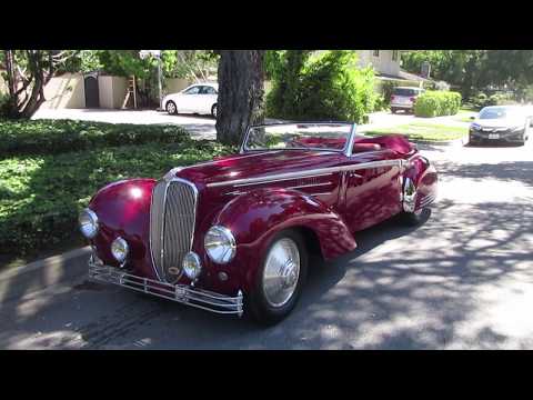 1947 Delahaye 135MS Guillore Cabriolet