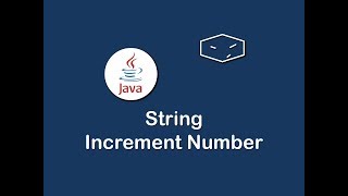 string increment number in java