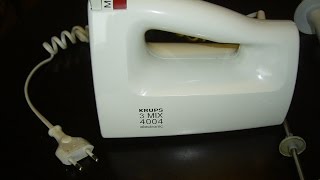 Handmixer KRUPS 3 MIX 4004  190 W ,Hand mixer Krups 3 MIX 4004