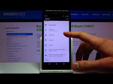 Cómo ver el IMEI y el número de serie en CUBOT X18 - verificar IMEI