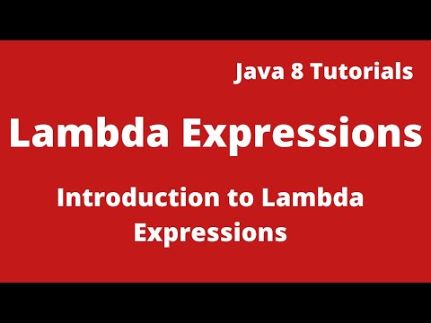 Java 8 Tutorial 01 :-  How to Write Lambda Expression in Java 8