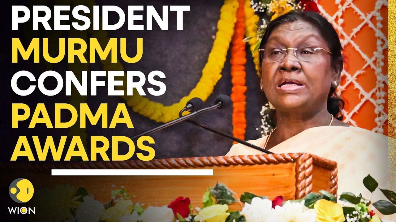 Padma Awards 2026 LIVE: President Murmu Honours Nation’s Finest In Grand Ceremony