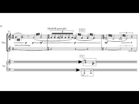 Bobby Ge - A Mere Breath, for violin and electronics