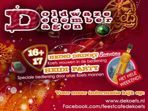 Feestcafé de Koets Deurne - Doldwaze December Dagen