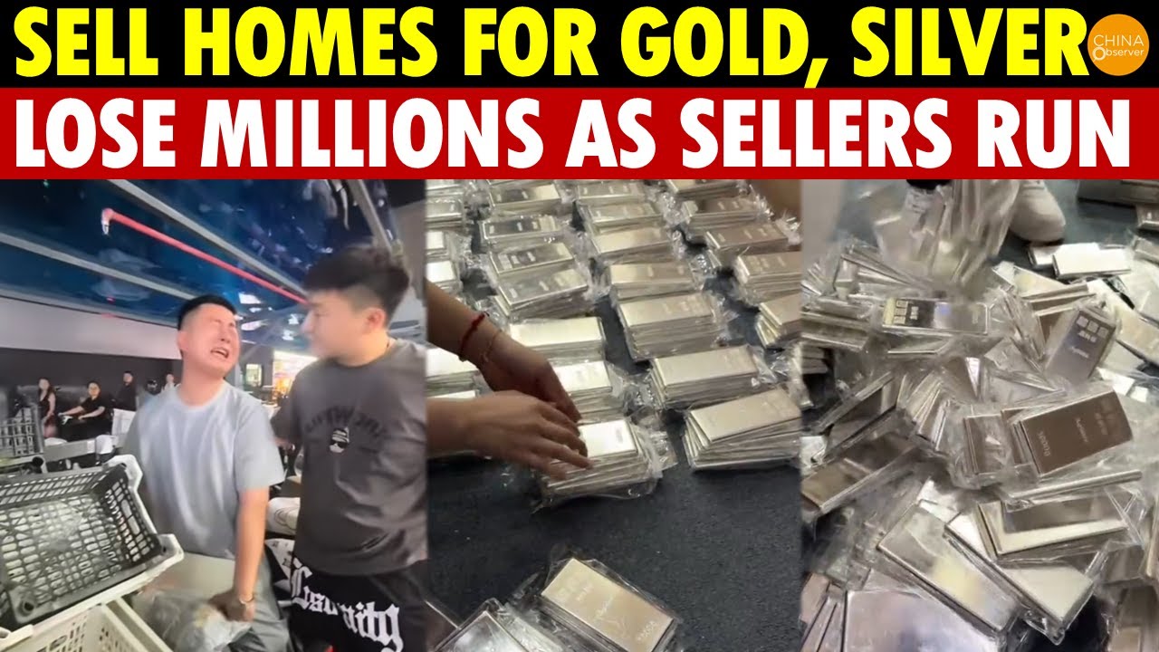 Chinese Sell Homes, Borrow to Buy Gold, Silver, But Lose Millions as Sellers Run
