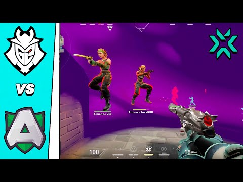 G2 vs Alliance - VALORANT Champions Tour Europe - HIGHLIGHTS