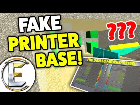 They Think My Money Printers In This Base! - Gmod DarkRP Life (Fake Printer Base!)