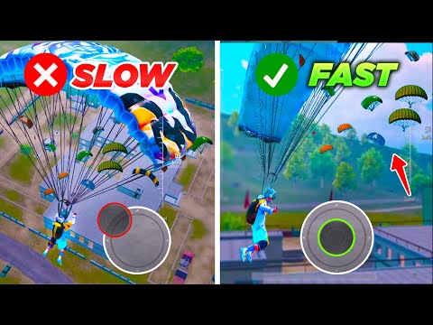 NEW Parachute Tricks Make You Land Faster | PUBG MOBILE