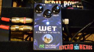Video thumbnail for Neunaber Stereo WET Reverb Guitar Pedal Demo by andy othling