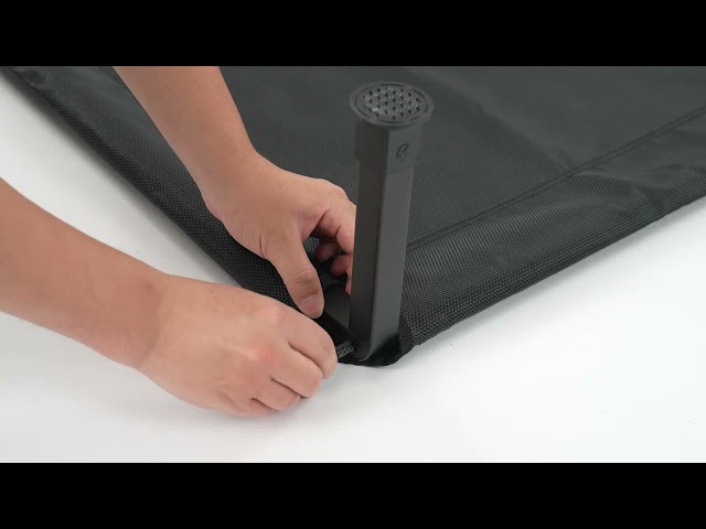 Veehoo Elevated Outdoor Dog Bed with Heavy Duty Frame
