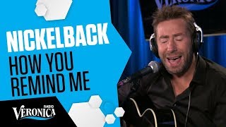Video thumbnail of "Nickelback - How You Remind Me (Acoustic) // Live @Radio Veronica 25-05-2017"