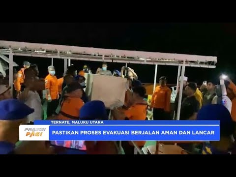POLDA MALUT PENGAMANAN KEDATANGAN JENAZAH KORBAN LEDAKAN SPEEDBOAT