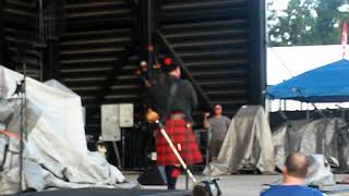 Amazing grace on bagpipes at the charlie daniels band concert 2018