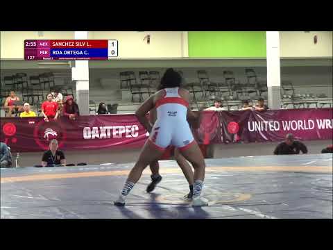 Round 2 WW - 59 kg: L. SANCHEZ SILV (MEX) v. C. ROA ORTEGA (PER)