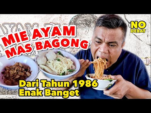 MIE AYAM MAS BAGONG - DARI TAHUN 1986 ENAK BANGET