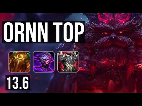 ORNN vs MALPH (TOP) | Rank 3 Ornn, 1/2/9 | KR Challenger | 13.6