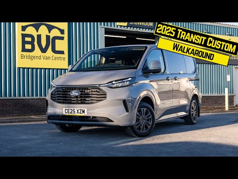 Thumbnail for 2025 Ford Transit Custom: In-Depth Walkaround and Features Review by Ford Transit Custom, Ford Transit, Car