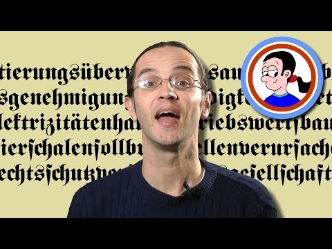 ドイツ語の単語はどれくらいの長さになるのか？ (How long can a German word get?)