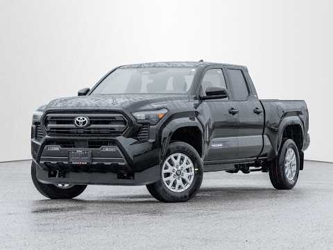2026 Toyota Tacoma 4x4 Double Cab Auto in Black for sale at Jackson's Toyota in Barrie, ON