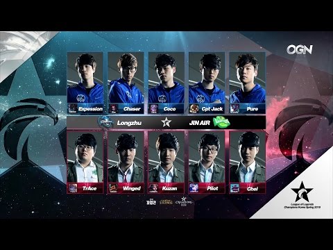 JAG vs LZ Game 2 Highlights - JIN AIR GREENWINGS vs LONGZHU GAMING - LCK Week 13 - SPRING 2016