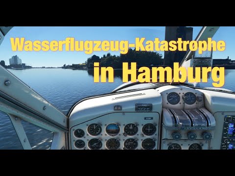 Wasserflugzeug-Katastrophe in Hamburg
