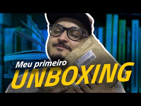 MEU PRIMEIRO UNBOXING | Menino que L