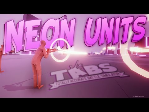 NEON UNITS & MAP, UPDATED DARK PEASANT - Totally Accurate Battle Simulator - Tabs New Update