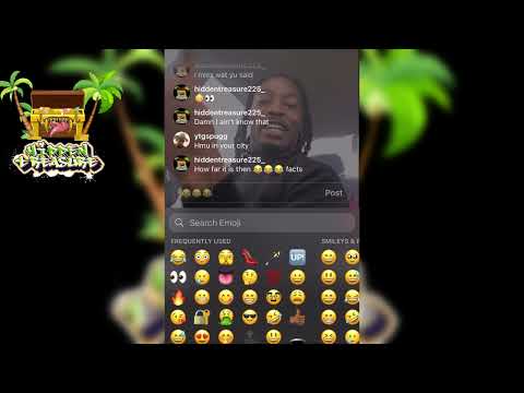 ATE P.LEWIS INSTAGRAM LIVE