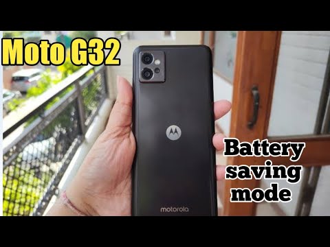 How To Enable Battery Saving Mode In Moto G32,Moto G32 Mein Battery Saving Mode On Kaise Karen