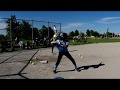 Haley Crane 2019 CF Speed Hitting Drills