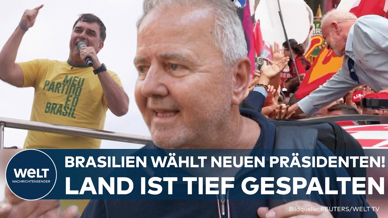 BRASILIEN-WAHL: Lula gegen Bolsonaro! Kopf-an-Kopf-Rennen um das Präsidentenamt