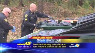 News 12 NJ - Helmetta Animal Shelter Raid
