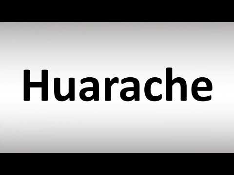 How to Pronounce Huarache