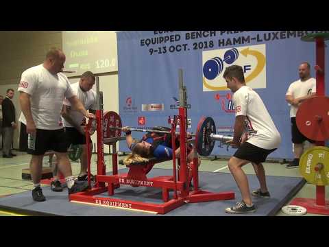 European Equipped Bench Press - Women Juniors  -72kg .. 84+kg