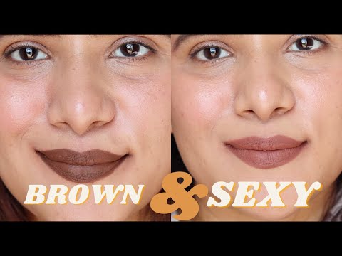My Top 10 BROWN LIPSTICK shades, Perfect for Winters |...