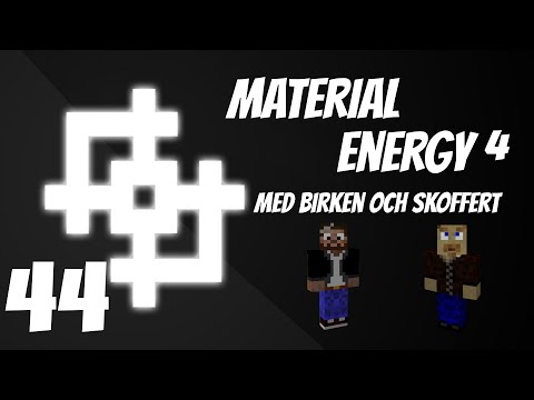 Modded Minecraft - Material Energy^4 med Skoffert - E44 [svenska]