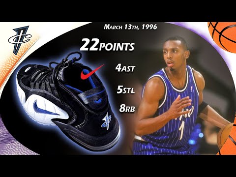 Penny Hardaway 22points VS Seattle Super Sonics March 13th 1996