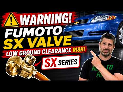 ENGINE RUINED - FUMOTO Oil Drain Valve WARNING for SX Series and Low Ground Clearance Vehicles