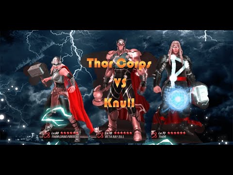 Thor Corps VS Knull - Marvel Future Fight
