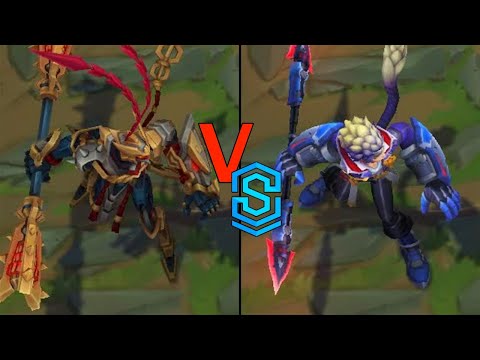 Mecha Kingdoms Wukong VS Battle Academia Wukong