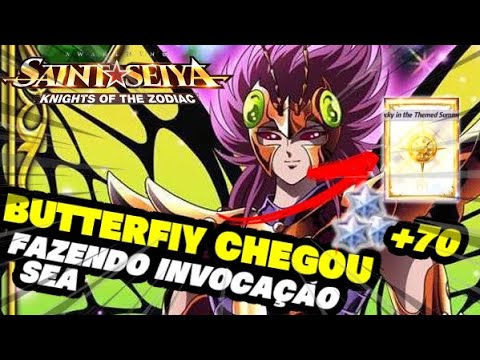 FAZENDO INVOCAÇÃO NO PAPILLON SEA - SAINT SEIYA AWAKENING