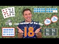 Number 18 The Number Of The Day Kindergarten Year 1
