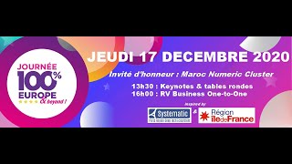 [REPLAY] Evénement 100% EUROPE & beyond – 17/12/2020