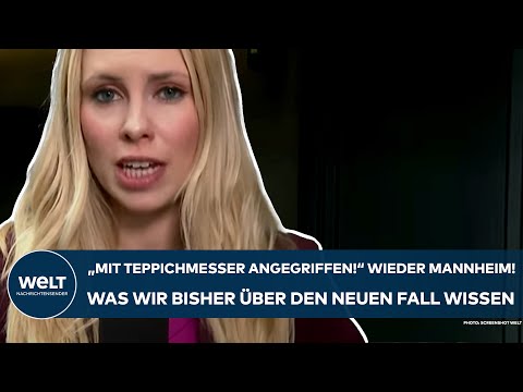 MANNHEIM: "Mit Teppichmesser angegriffen" AfD-Politiker verletzt! Was wir über den neuen Fall wissen