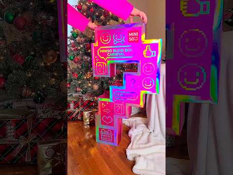 {GIFTED} The BIGGEST #blindbox ever #Miniso #minisoblindbox #asmr #surprise #holidayswithshorts