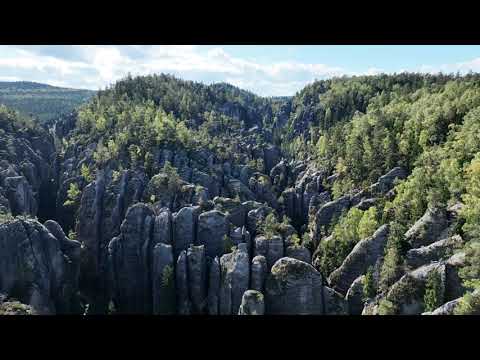 Skalne miasto - Dron